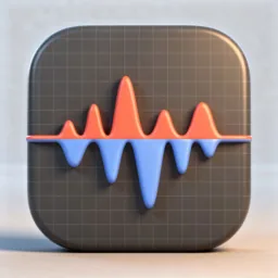 Stats icon in the 3D style