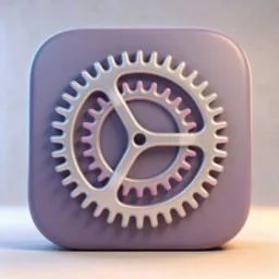 System Settings icon in the 3D style