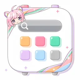 Apps icon in the Anime style for macOS