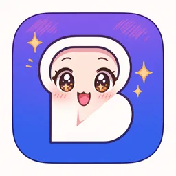 Beeper Desktop icon in the Anime style for macOS