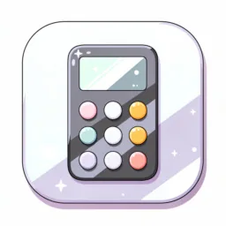 Calculator icon in the Anime style for macOS