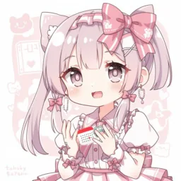 Calendar icon in the Anime style for macOS