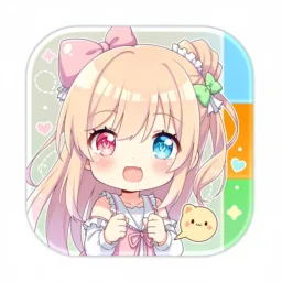 Contacts icon in the Anime style for macOS