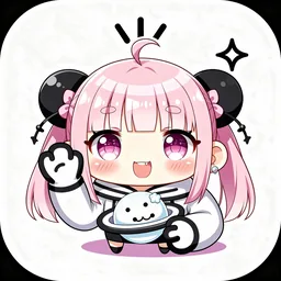Cuadriver icon in the Anime style for macOS