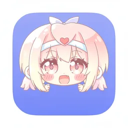 Discord icon in the Anime style