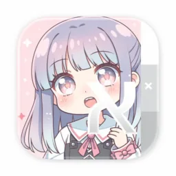 Font Book icon in the Anime style for macOS