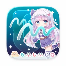 Freeform icon in the Anime style for macOS