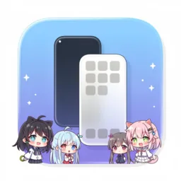 iPhone Mirroring icon in the Anime style for macOS