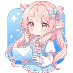Mail icon in the Anime style