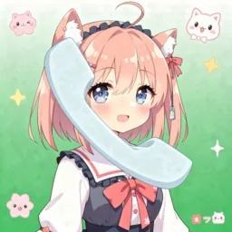 Phone icon in the Anime style for macOS