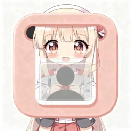 Photo Booth icon in the Anime style for macOS
