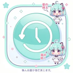 Time Machine icon in the Anime style for macOS