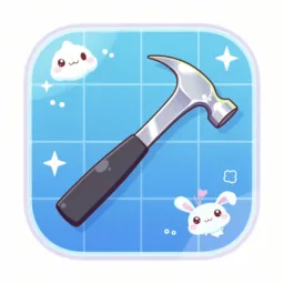 Xcode icon in the Anime style for macOS