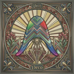 Antigravity icon in the Art Deco style for macOS