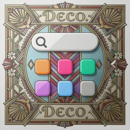 Apps icon in the Art Deco style for macOS