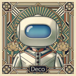 Automator icon in the Art Deco style
