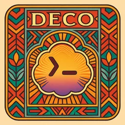 Codex icon in the Art Deco style for macOS