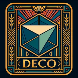 Cursor icon in the Art Deco style for macOS