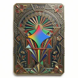 Gemini icon in the Art Deco style for macOS