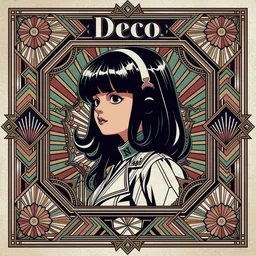 Hermes icon in the Art Deco style for macOS