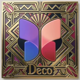 Journal icon in the Art Deco style for macOS