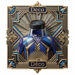 Preview icon in the Art Deco style for macOS