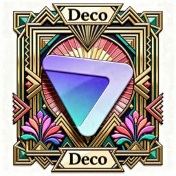 ProtonVPN icon in the Art Deco style for macOS