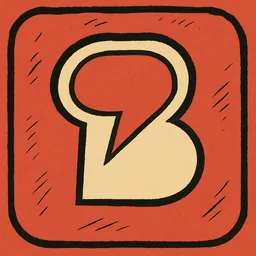 Beeper Desktop icon in the Cartoon style for macOS