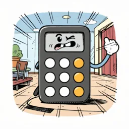 Calculator icon in the Cartoon style for macOS