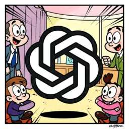 ChatGPT icon in the Cartoon style