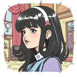 Hermes icon in the Cartoon style for macOS