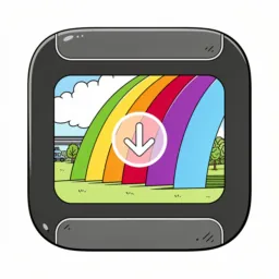 Image Capture icon in the Cartoon style