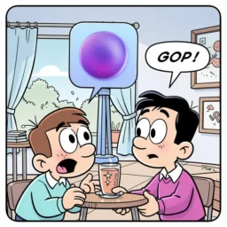 OrbStack icon in the Cartoon style for macOS