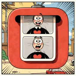 Photo Booth icon in the Cartoon style for macOS
