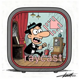 Raycast icon in the Cartoon style for macOS