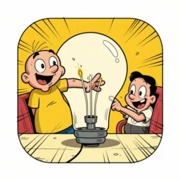 Tips icon in the Cartoon style for macOS
