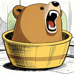 Tunnelbear icon in the Cartoon style for macOS