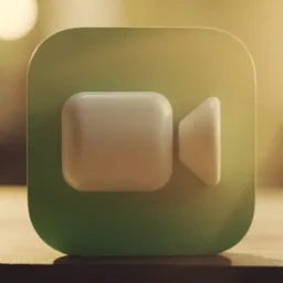 FaceTime icon in the Cinema style for macOS