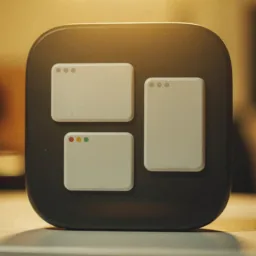 Mission Control icon in the Cinema style for macOS
