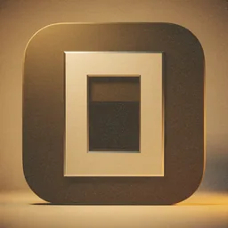 OpenCode icon in the Cinema style for macOS