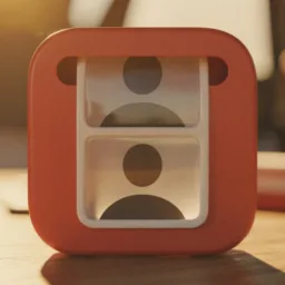 Photo Booth icon in the Cinema style for macOS