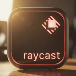 Raycast icon in the Cinema style for macOS
