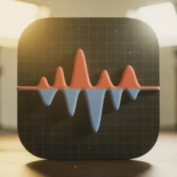 Stats icon in the Cinema style for macOS