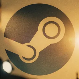 Steam icon in the Cinema style for macOS
