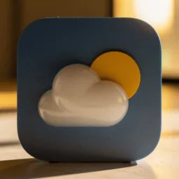 Weather icon in the Cinema style for macOS