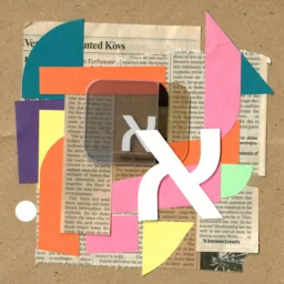 Font Book icon in the Collage style for macOS