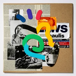 Manus icon in the Collage style for macOS