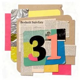Notion Calendar icon in the Collage style for macOS