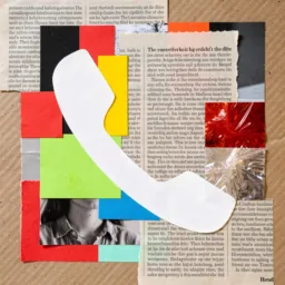 Phone icon in the Collage style for macOS