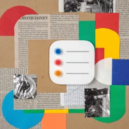 Reminders icon in the Collage style for macOS